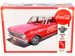 1963 Chevrolet II Nova Wagon "Coca-Cola" Plastic Model Kit (Skill Level 3) 1/25 Scale Model by AMT