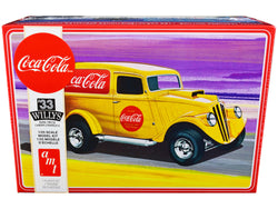 1933 Willys Panel Truck "Coca-Cola" Plastic Model Kit (Skill Level 2) 1/25 Scale Model by AMT