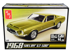 1968 Ford Mustang Shelby GT-500 Plastic Model Kit (Skill Level 3) 1/25 Scale Model by AMT