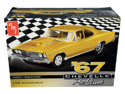 1967 Chevrolet Chevelle Pro Street Plastic Model Kit (Skill Level 2) 1/25 Scale Model by AMT