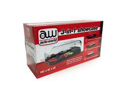 Collectible Display Show Case for 1/64-1/43-1/24 Diecast Models by Autoworld