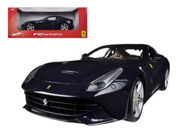 Ferrari F12 Berlinetta Blue 1/18 Diecast Model Car by Hotwheels