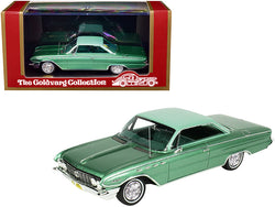 1961 Buick Electra Dublin Green Metallic with Vinyl Green Top Limited Edition to 250 pieces Worldwide 1/43 Model Car by Goldvarg Collection