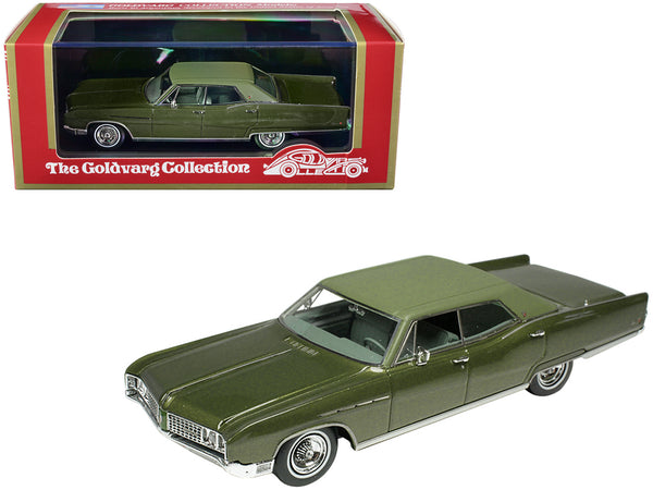 1968 Buick Electra Verdoro Green with Green Interior Limited Edition to 240 pieces Worldwide 1/43 Model Car by Goldvarg Collection