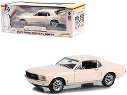 1967 Ford Mustang Coupe Bermuda Sand "She Country Special - Bill Goodro Ford Denver Colorado" 1/18 Diecast Model Car by Greenlight