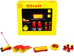 Shop Tool (6 Piece Set) "Shell Oil" 1/18 Diecast Replica by GMP