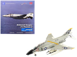 McDonnell Douglas F-4B Phantom II Fighter Aircraft "VF-84 'Jolly Rogers' USS Independence" (1964) United States Navy "Air Power Series" 1/72 Diecast Model by Hobby Master