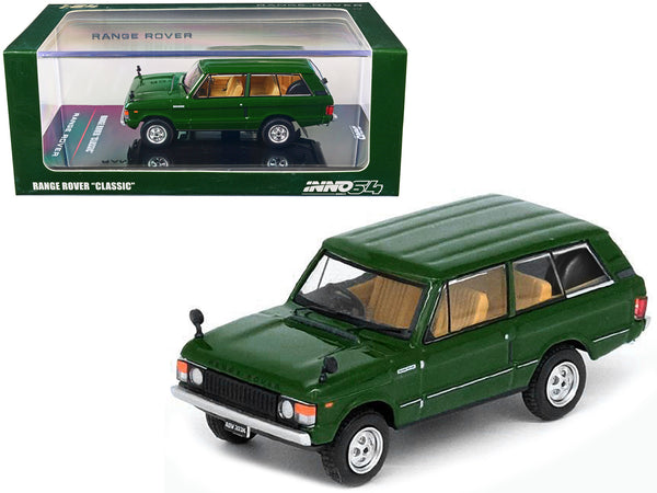 Land Rover Range Rover Classic RHD (Right Hand Drive) Lincoln Green 1/64 Diecast Model by Inno Models