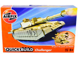 Challenger Tank Desert Snap Together Painted Plastic Model Tank Kit (Skill Level 1) by Airfix Quickbuild