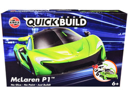 Mclaren P1 Green Snap Together Painted Plastic Model Kit (Skill Level 1) by Airfix Quickbuild