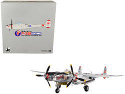 Lockheed P-38J Lightning Fighter Plane "Major Thomas McGuire U.S. Army Air Force 431st Fighter Squadron" (1944) 1/72 Diecast Model by JC Wings