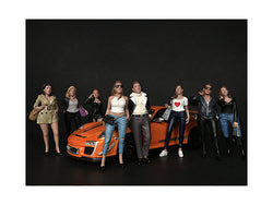 "Ladies Night" (8 Piece Figure Set) for 1/18 Scale Diecast Models by American Diorama