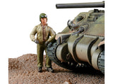 Sherman M4 (75) Medium Tank U.S. "753th Tank Battalion Gustav Line Italy" (1944) "Engine Plus" Series 1/32 Diecast Model by Metal Proud