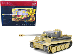 German Sd.Kfz.181 Pz.Kpfw VI Tiger I (Early Production Model) Heavy Tank "Schwere Panzerabteilung 505 No. 100 Kursk" (July 1943) Diecast and Plastic Model Kit (Skill Level 4) 1/32 Scale Model by Metal Proud