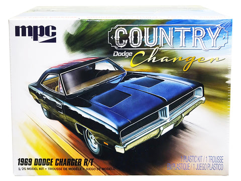 1969 Dodge Charger R/T "Country" Plastic Model Kit (Skill Level 2) 1/25 Scale Model by MPC