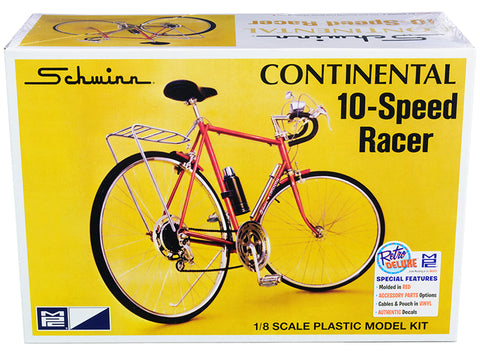 Schwinn Continental 10-Speed Bicycle Plastic Model KIt (Skill Level 2) 1/8 Scale Model by MPC