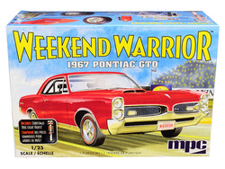 1967 Pontiac GTO "Weekend Warrior" 3 in 1 Plastic Model Kit (Skill Level 3) 1/25 Scale Model by MPC