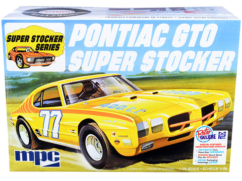 1970 Pontiac GTO Super Stocker Plastic Model Kit (Skill Level 2) 1/25 Scale Model by MPC