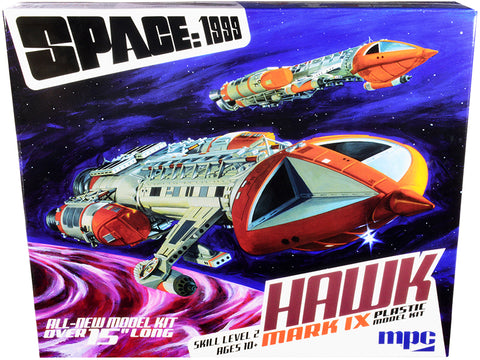 Hawk Mark IX Space Fighter "Space: 1999" (1975-1977) TV Show Plastic Model Kit (Skill Level 2) 1/48 Scale Model by MPC
