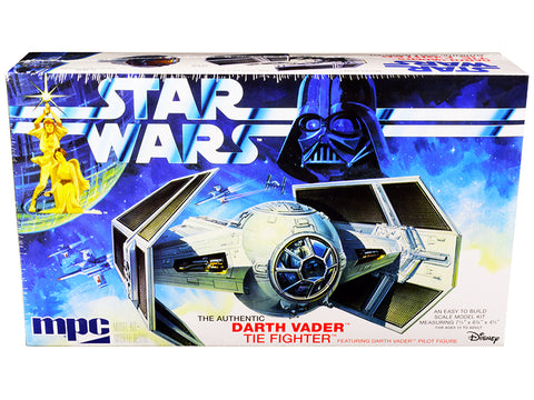 Darth Vader's Tie Fighter "Star Wars: Episode IV – A New Hope" (1977) Movie Plastic Model Kit (Skill Level 2) plastic model kit by MPC                   by MPC"