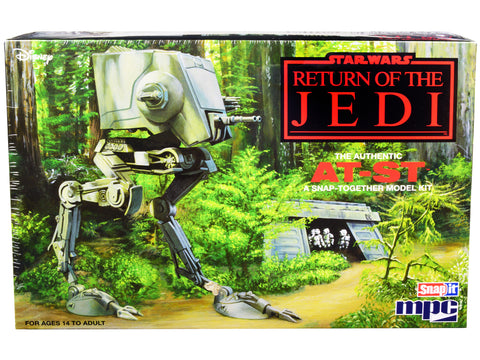 AT-ST "Star Wars: Return of the Jedi" Movie Plastic Snap Model Kit (Skill Level 2) Scale Model by MPC