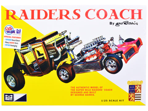 George Barris' Super Wild Raiders' Coach Plastic Model Kit (Skill Level 2) 1/25 Scale Model by MPC