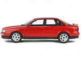 1994 Audi 80 Quattro Competition Laser Red Limited Edition to 3,000 pieces Worldwide 1/18 Model Car by Otto Mobile