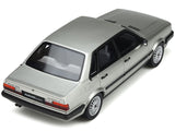 1983 Audi 80 Quattro Zermatt Silver Metallic with Black Stripes Limited Edition to 2,000 pieces Worldwide 1/18 Model Car by Otto Mobile