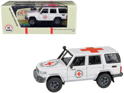 2014 Toyota Land Cruiser 76 White "International Red Cross" 1/64 Diecast Model by Paragon Models