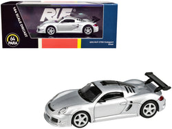 2012 RUF Porsche CTR3 Clubsport Silver Metallic 1/64 Diecast Model Car by Paragon Models
