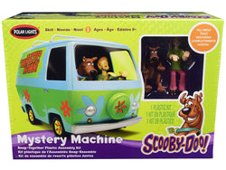 The Mystery Machine with Two Figures (Scooby-Doo and Shaggy) Plastic Model Kit (Skill Level 1) 1/25 Scale Model by Polar Lights