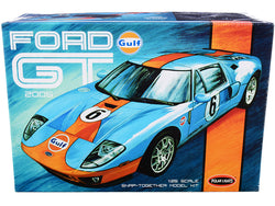 2006 Ford GT "Gulf Oil" Plastic Snap Model Kit (Skill Level 2) 1/25 Scale Model by Polar Lights