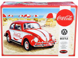 Volkswagen Beetle "Coca-Cola" Plastic Snap Model Kit (Skill Level 3) 1/25 Scale Model by Polar Lights"
