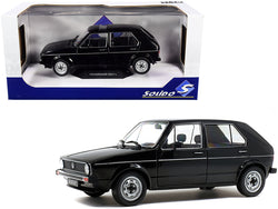 1983 Volkswagen Golf L Black 1/18 Diecast Model Car by Solido