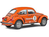 1974 Volkswagen Beetle 1303 #8 Matte Orange "Jagermeister" Tribute "Competition" Series 1/18 Diecast Model Car by Solido