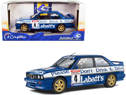 BMW E30 M3 #4 Tim Harvey "Labbatt's" BTCC British Touring Car Championship (1991) "Competition" Series 1/18 Diecast Model Car by Solido