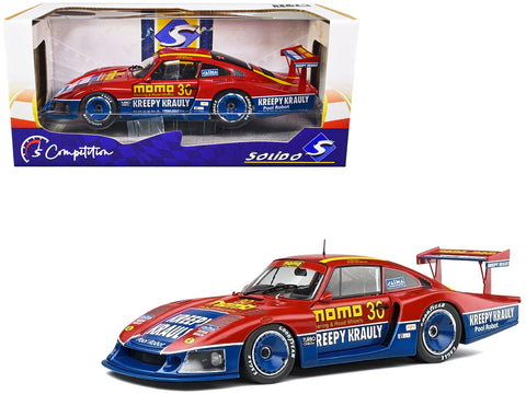 Porsche 935 Moby Dick #30 RHD (Right Hand Drive) Giampiero Moretti - Sarel van der Merwe "Kreepy Krauly" 6 Hours of Mid-Ohio (1983) "Competition" Series 1/18 Diecast Model Car by Solido