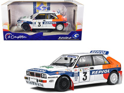 Lancia Delta HF Integrale #3 Carlos Sainz - Luis Moya "Acropolis Rally" (1993) "Competition" Series 1/18 Diecast Model Car by Solido