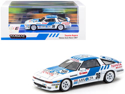 Toyota Supra RHD (Right Hand Drive) #36 Alan Jones "Minolta" Macau Guia Race (1987) "Hobby64" Series 1/64 Diecast Model Car by Tarmac Works