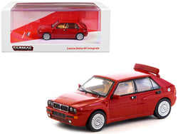 Lancia Delta HF Integrale Red "Road64" Series 1/64 Diecast Model Car by Tarmac Works