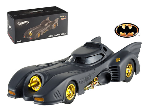 "Batmobile" Elite Edition "1989 Batman Movie" 1/43 Diecast Model Car by Hotwheels
