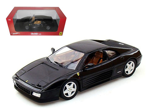 Ferrari 348 TB Black 1/18 Diecast Model Car by Hotwheels