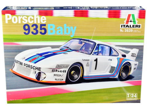 Porsche 935 Baby Plastic Model Kit (Skill Level 3) 1/24 Scale Model by Italeri