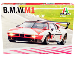 BMW M1 Procar #5 Niki Lauda Plastic Model Kit (Skill Level 3) 1/24 Scale Model by Italeri