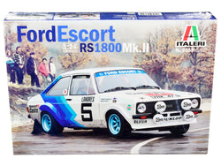 Ford Escort RS 1800 Mk.II #5 Rallye Monte Carlo (1979) Plastic Model Kit (Skill Level 2) 1/24 Scale Model by Italeri