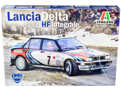 Lancia Delta HF Integrale Rallye Monte Carlo (1990) Plastic Model Kit (Skill Level 3) 1/24 Scale Model by Italeri