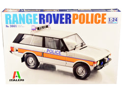 Land Rover Range Rover Police Plastic Model Kit (Skill Level 3) 1/24 Scale Model by Italeri