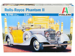 Rolls Royce Phantom II Plastic Model Kit (Skill Level 3) 1/24 Scale Model by Italeri