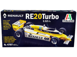 Renault RE 20 Turbo F1 Formula One World Championship (1980) Plastic Model Kit (Skill Level 5) 1/12 Scale Model by Italeri